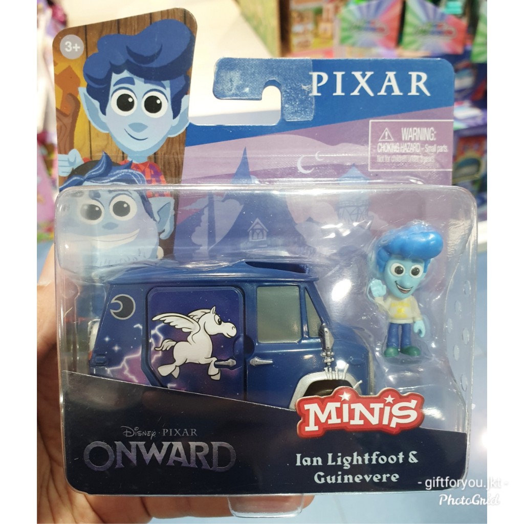 Disney and Pixar Mainan Anak Onward Minis ian lightfoot guinevere