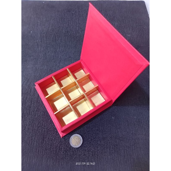 sagara box - hardbox sekat 9 - hardbox model tutup buku sekat 9