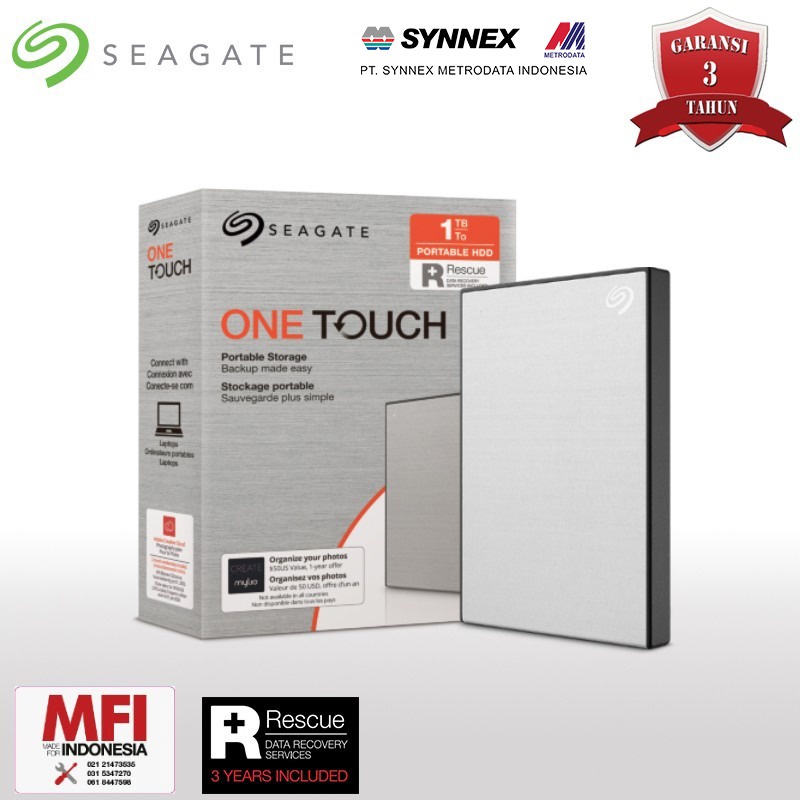 Harddisk External Seagate One Touch 1TB