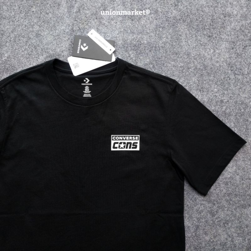 T-shirt Converse Cons Black