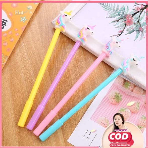 

[BF] PULPEN PONY UNICORN - BALLPOINT BOLPEN PENA GEL LUCU UNIK KARAKTER CANTIK