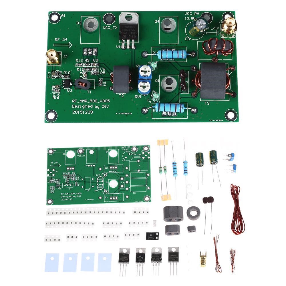 Kit Power Amplifier 45w Ssb Linear Cw Fm Hf Radio Transceiver Gelombang Pendek Diy