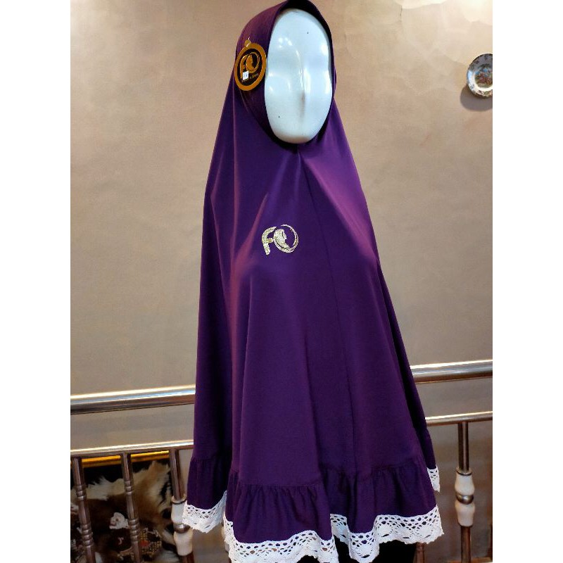 Jilbab Jumbo FO Ungu