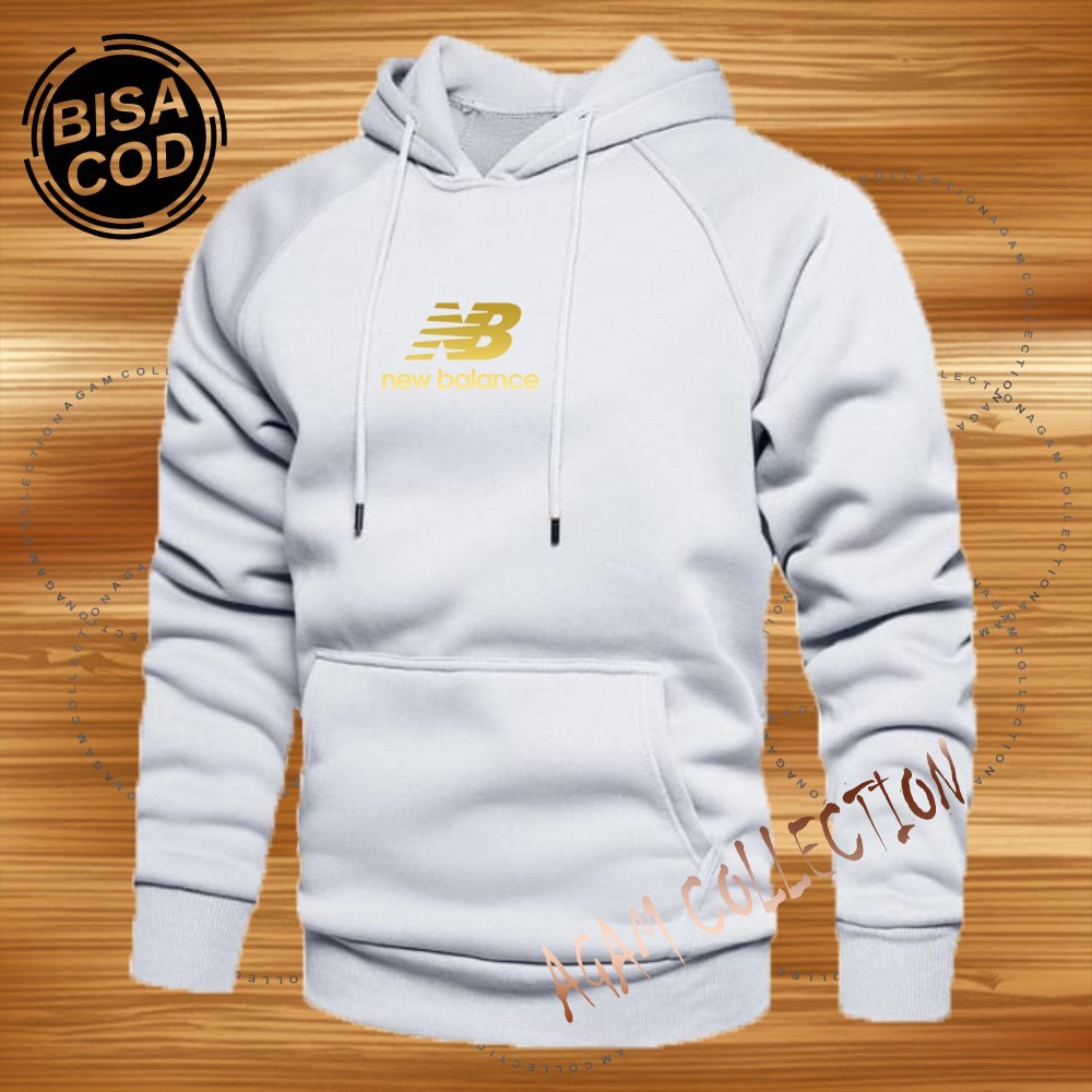 Sweater hoodie NB / jaket hoodie new balance premium / sweater hoodie pria wanita / jaket hoodie disstro / hoodie unisex / jaket ukuran jumbo / hoodie katun fleece tebal