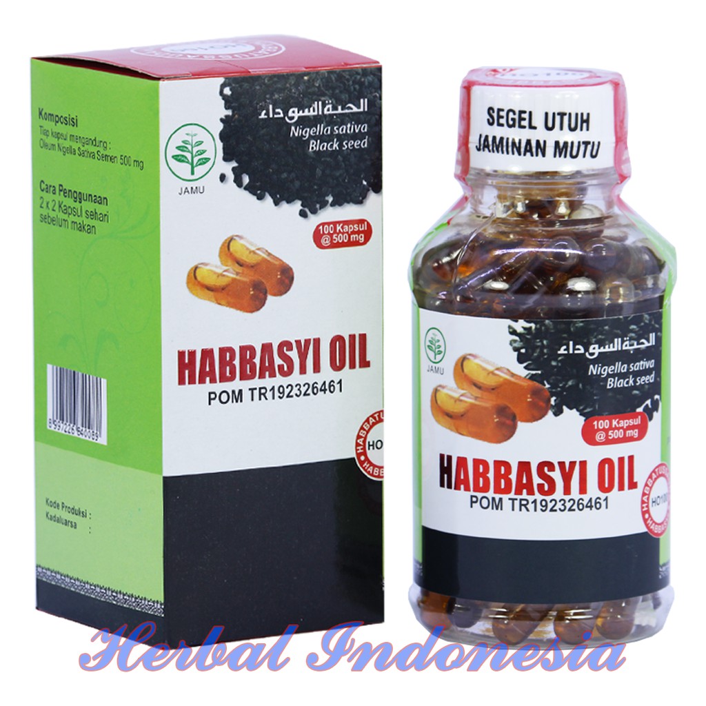 Habbasyi Oil Minyak Habbatusauda isi 100 | Habatusauda | Jintan Hitam