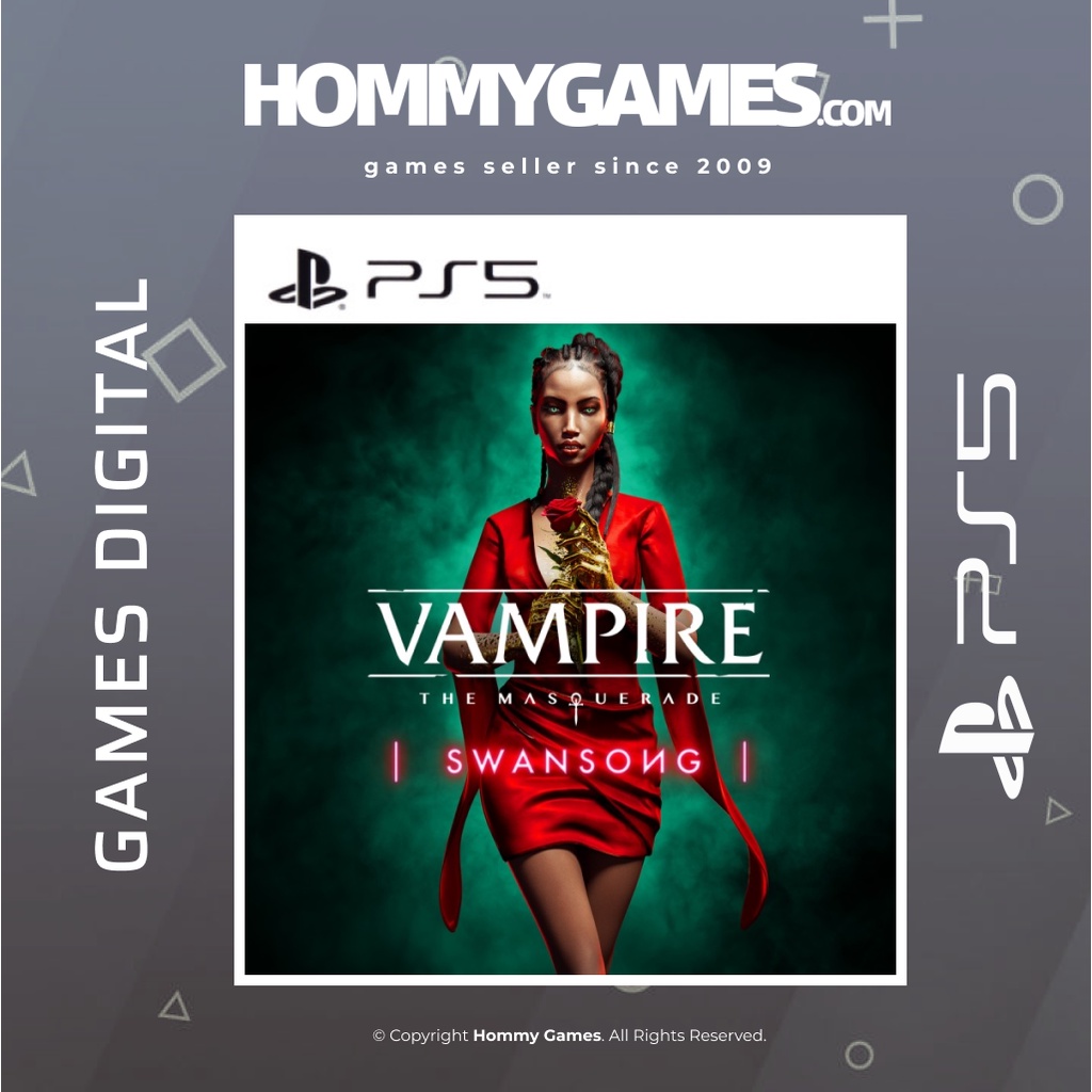 Vampire The Masquerade  Swansong PS5 &amp; PS4 Digital Games