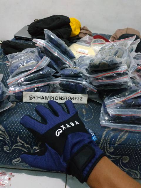 Sarung Tangan XABA Talaud, glove Series Summit. Gloves waterproof gunung full finger Gadget Friendly