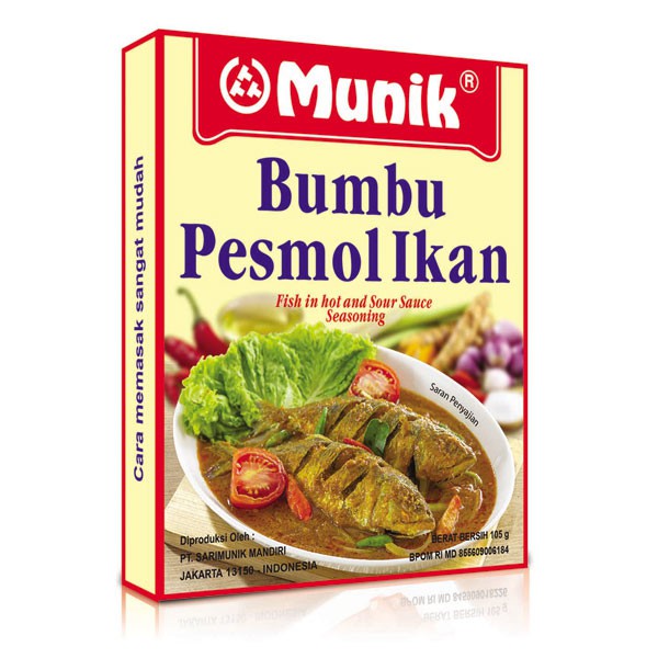 

MUNIK BUMBU PESMOL IKAN