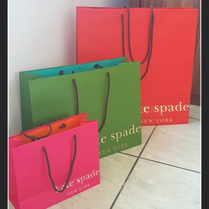 

(TERLARIS) paperbag kate spade size L