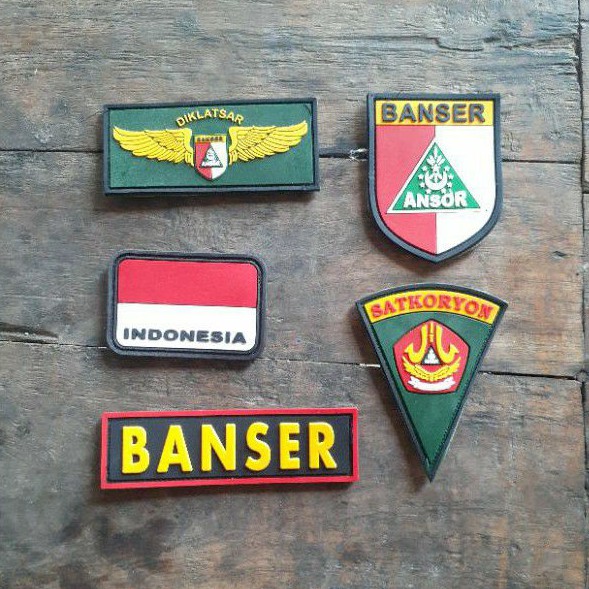 Patch rubber banser