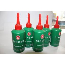 minyak / pelumas mesin jahit singer botol kecil