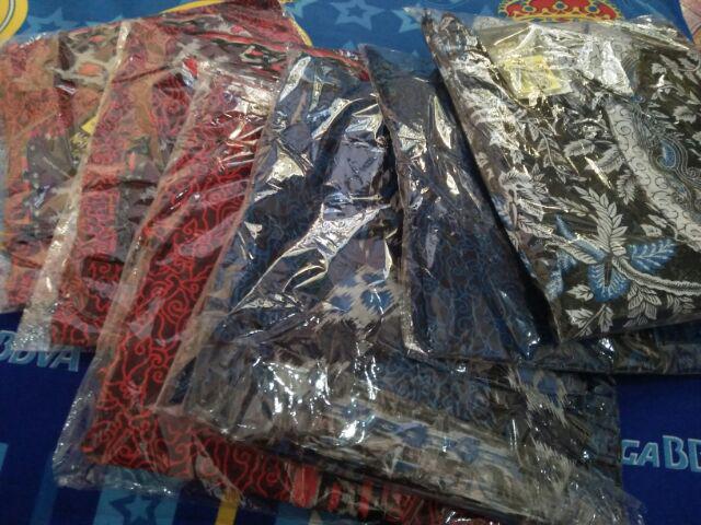 Kemeja Batik Lengan Panjang M L Xl Xxl Sogan Parang Lurik Diskon Megamendung Blarak Seno Cendrawasih