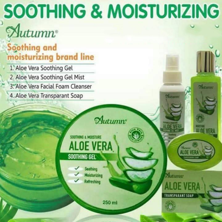 Autumn Aloe Vera Pelembab Soothing Gel Tube 100 ml