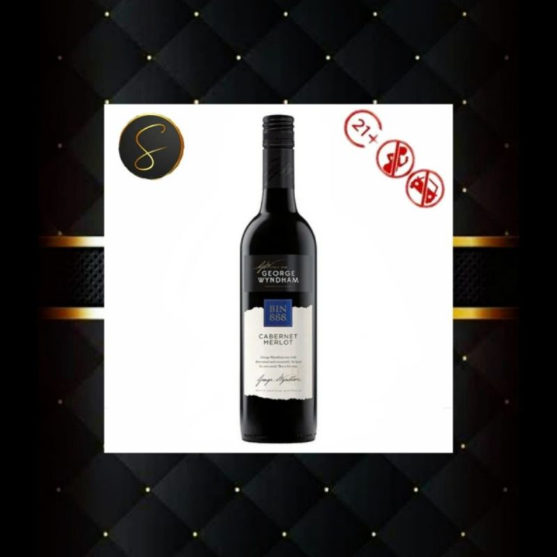 Red Wine George Wyndham bin 888 cabernet merlot 750 ml