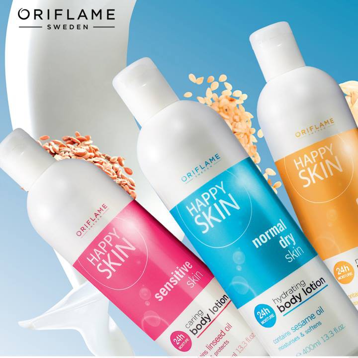 Happy Skin Hand Body Lotion Oriflame