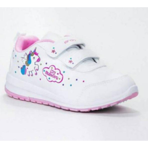Sepatu sekolah anak perempuan ando unicorn PAUD TK