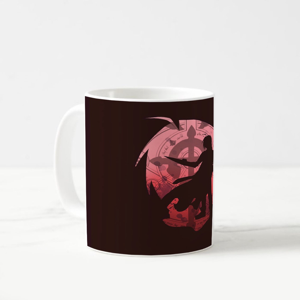 Mug Keramik Fulmetal Alchemist Edward Elric Shadow
