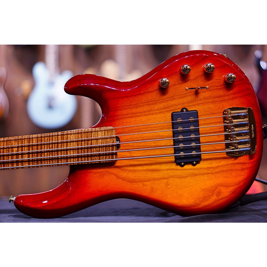 Ernie Ball Music Man BFR StingRay Special 5 Fretless Bass - Fuego