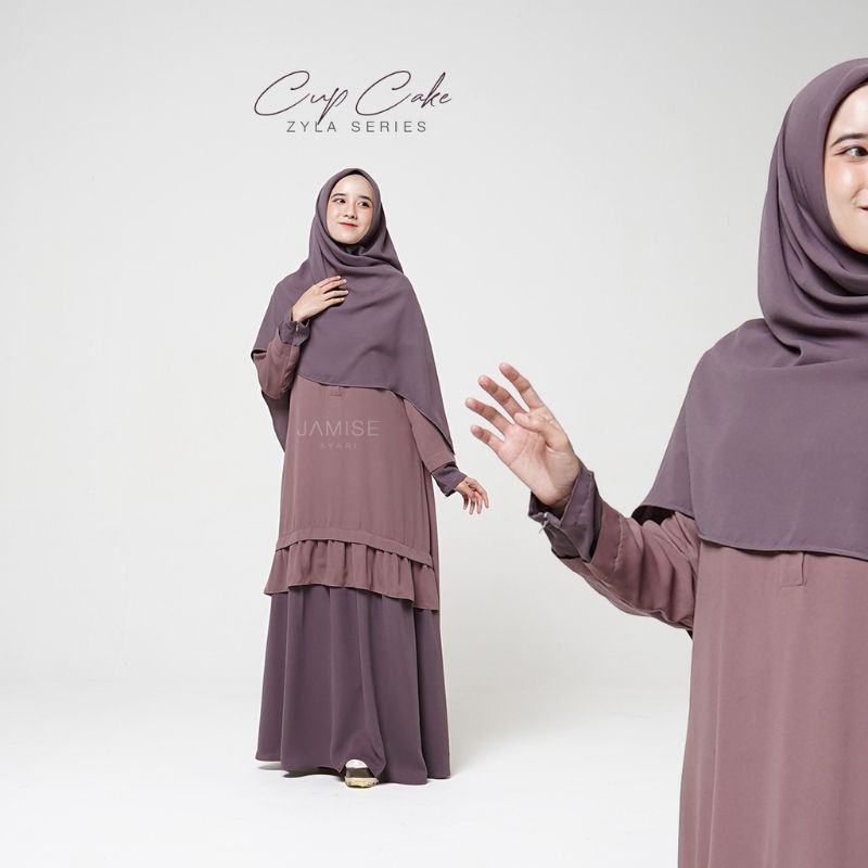 Jamise | Zyla Series I Gamis saja - Cup Cake - defect sale