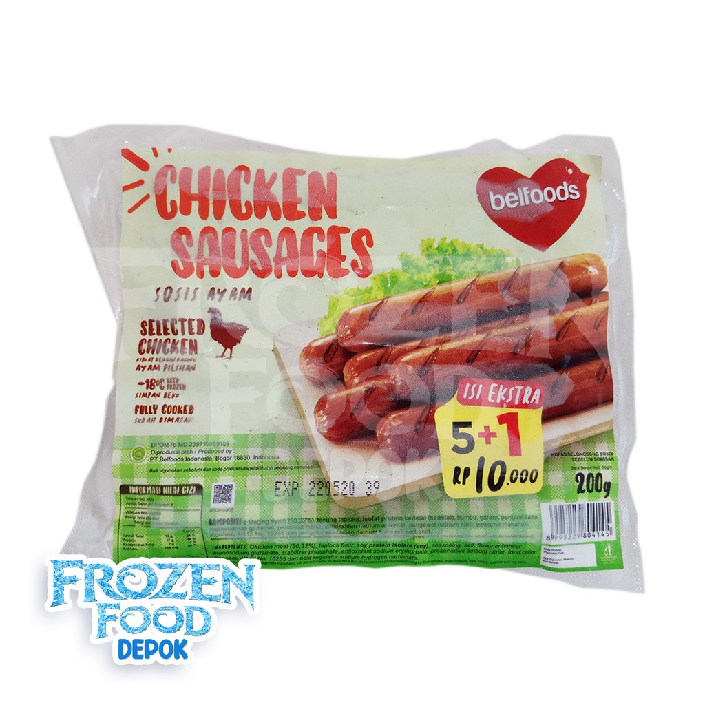 

Belffod Sosis Ayam 200 Gram