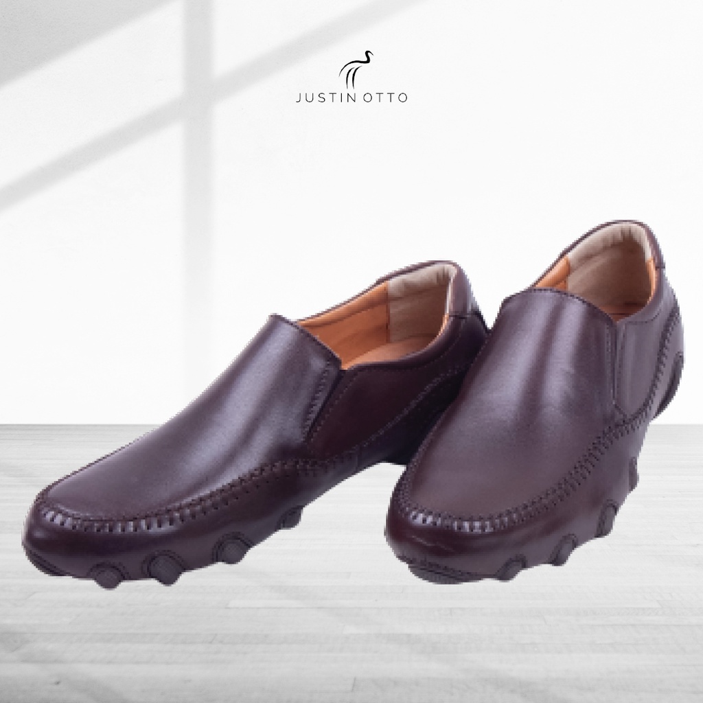 Justin Otto Official Sepatu Pantofel Pria Casual Untuk Kerja Hummer 03Terlatris