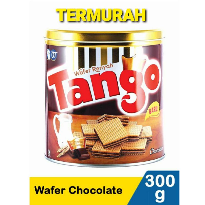 

Tango Wafer Chocolate 300 gram Kue Kaleng Lebaran