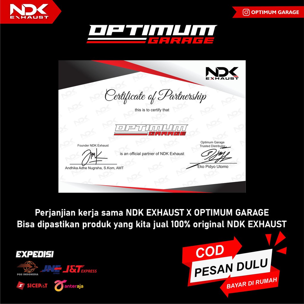 KNALPOT MOBIL RACING MUFLER DAN BOLTON HONDA BRIO MERK NDK EXHAUST TYPE DK-03V3 KENALPOT MOBIL-4