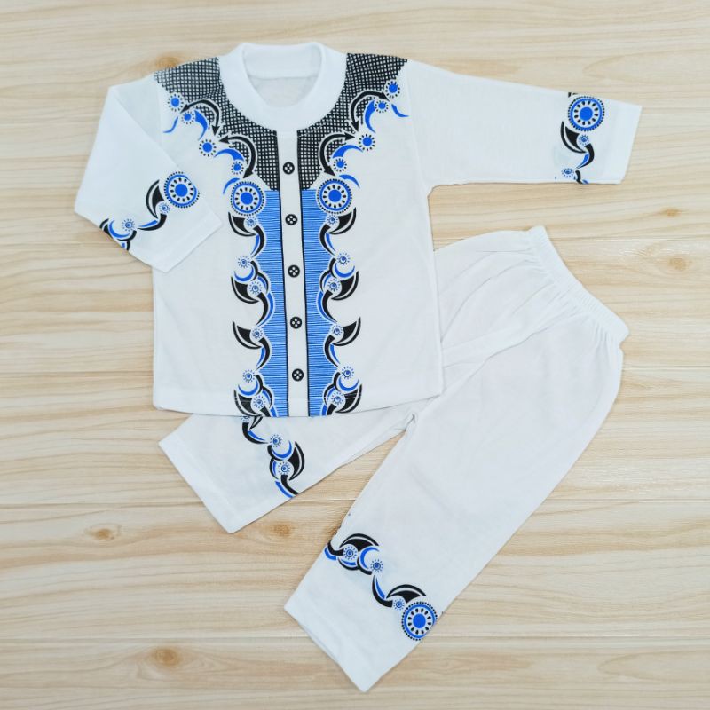 Baju Koko Anak size 3 12bulan Pakaian Anak Laki laki Baju Koko Anak size 3 12bulan Pakaian Anak Laki laki