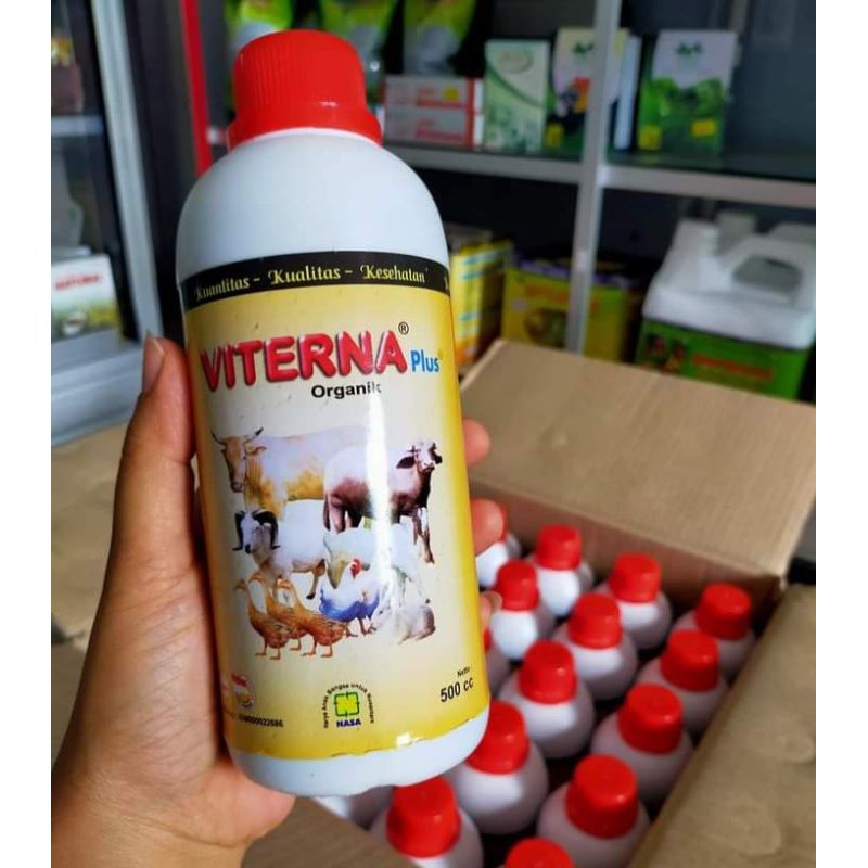 Viterna Plus / Viterna/ Vitamin Ternak Dan Ikan Organik terlaris