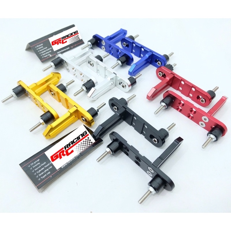 breket lampu tembak spakboard anti goyang nmax xmax nmax aerox lexi full cnc premium