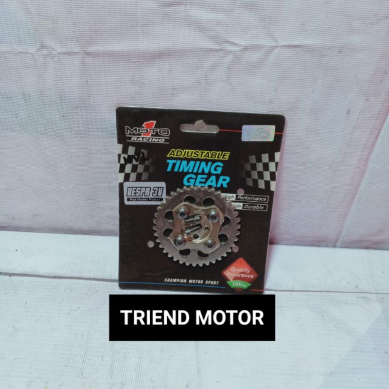 Gigi Sentrik Moto1 Racing Vespa 3V