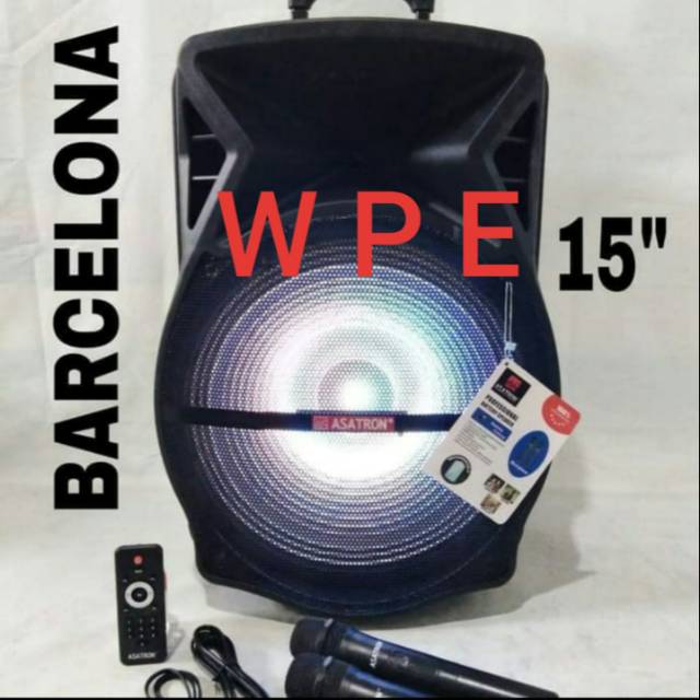 Speaker Portable Meeting Wireless Asatron Barcelona 15inch