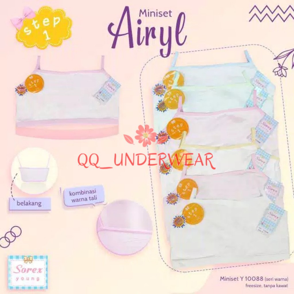 Miniset Sorex katun Step 1/Miniset Tali Kecil / Tali Besar BEST SELLER