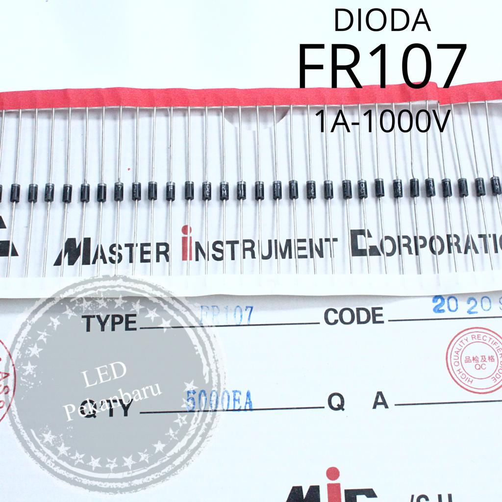 DIODA FR107 FR 107 MIC 1A 1000V RENTENG FAST RECOVERY DIODE