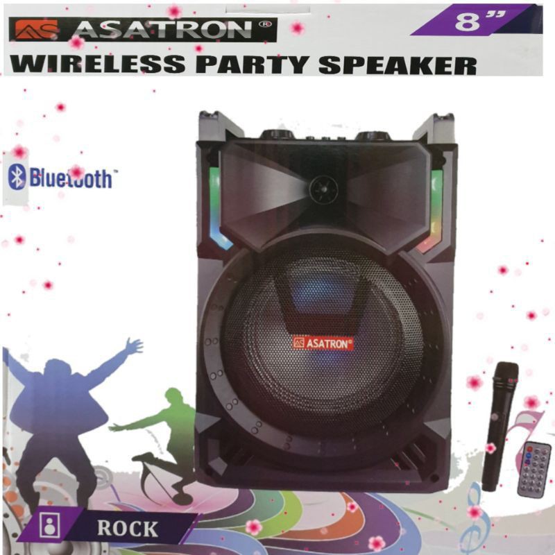 SPEAKER AKTIF ASATRON ROCK 8IN BLUETOOTH