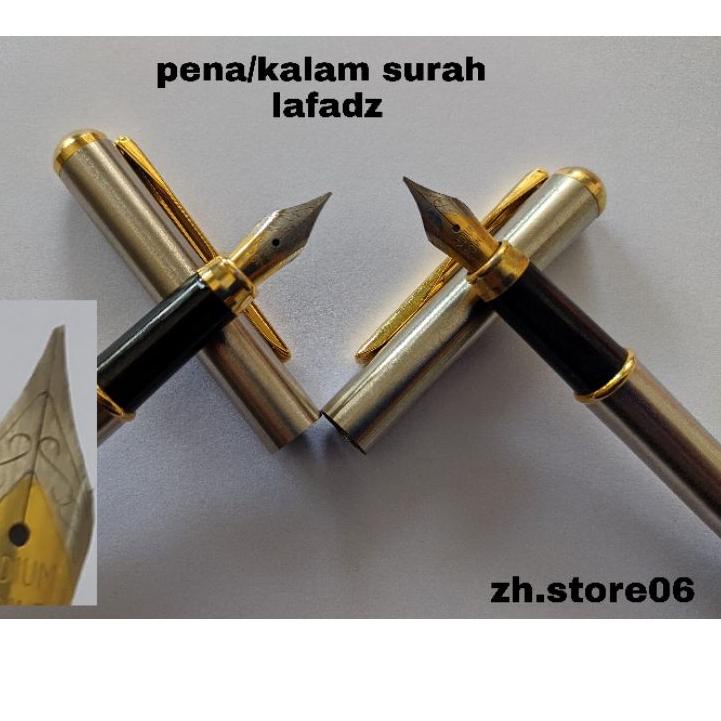 

Top Produk.. pena kalam tutul sudah di asah siap pakai untuk lugot kitab/surah (fountain pen)
