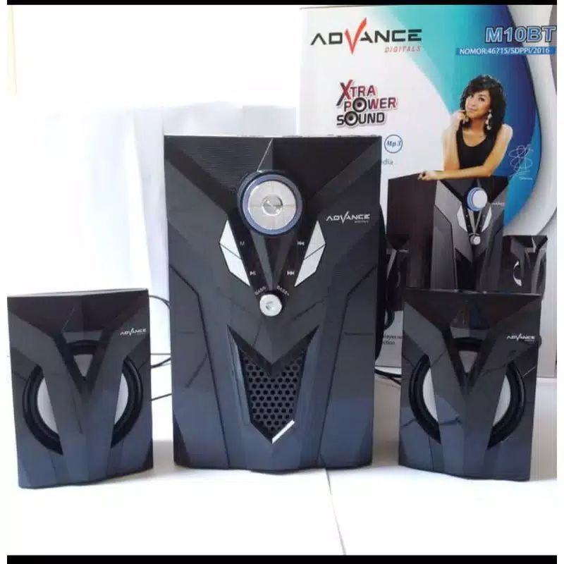 Speaker Aktif Bluetooth Advance M-10BT Multimedia M10BT