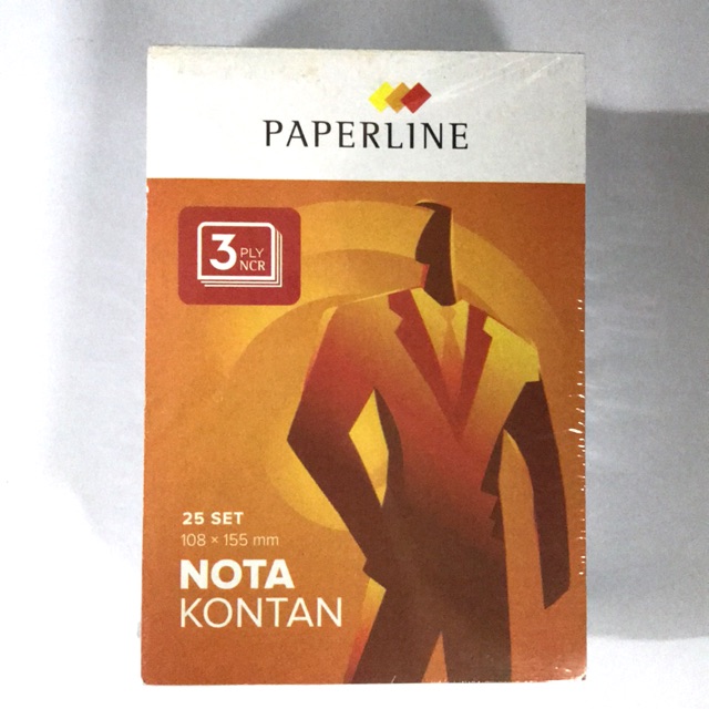 

Nota Kontan PAPERLINE kecil 3 ply 25 set isi 10 pcs 108 x 155 mm