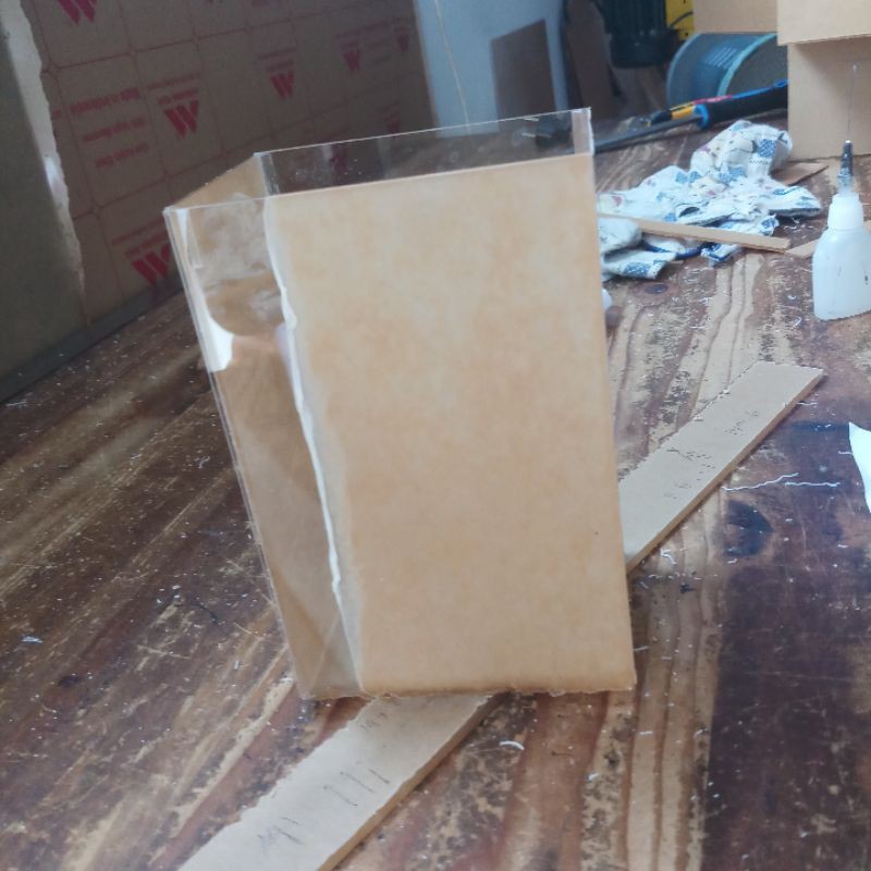 wadah 15x15x20 serba guna arkilik aquarium, seblak pernak pernik dll