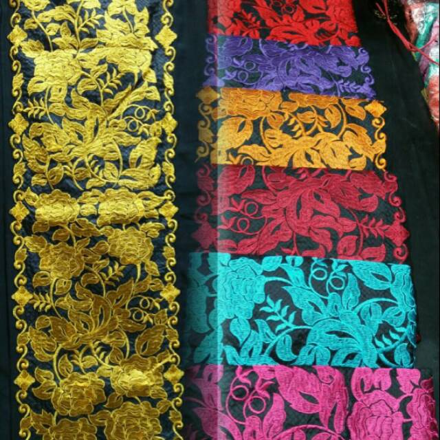 SONGKET / ROK LILIT / SONGKET BORDIR