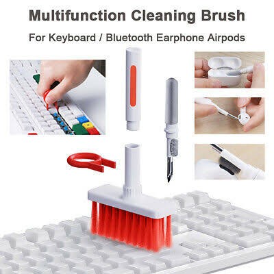 Kuas Keyboard 5in1 Sikat Pembersih Earphone Brush Kit Cleaner Keyboard sikat pembersih multifungsi