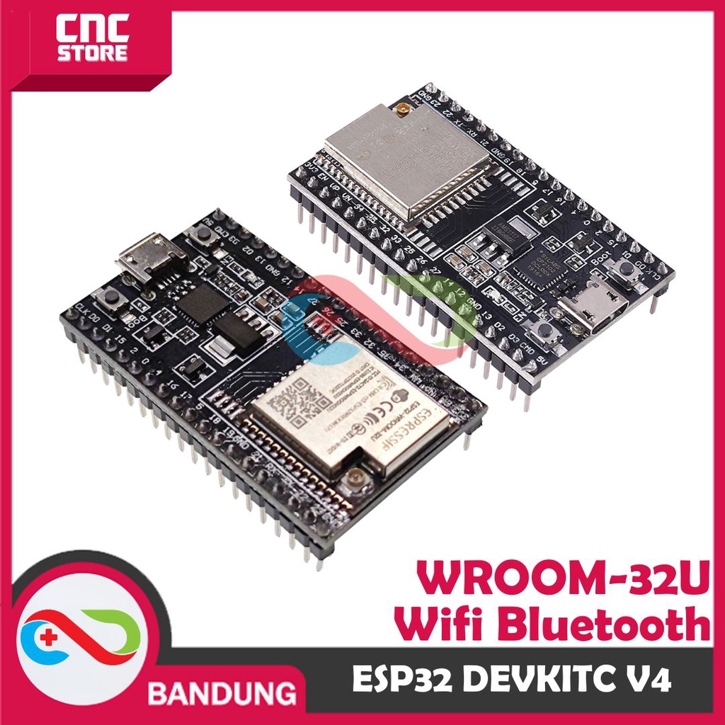 ESP32 ESP-32 DEVKITC V4 WROOM-32U WIFI BLUETOOTH DEVELOPMENT BOARD