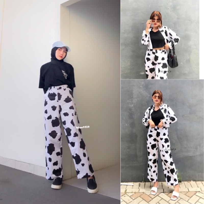 HL COW PANTS (REALPICT)