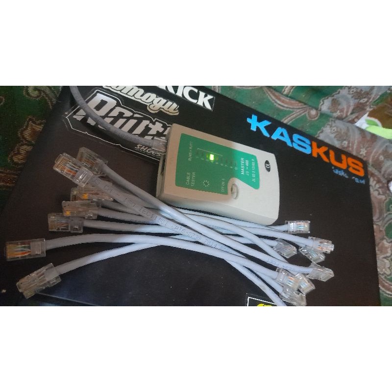 KABEL LAN 20 CM SUDAH TERPASANG RJ45 RAV SOLUTION