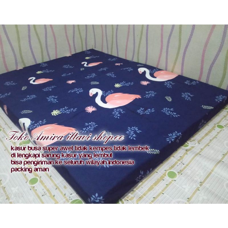 kasur Busa Lantai super awett Berkualitas Density superr uk 180x140x10 plus bantal