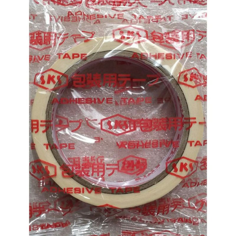 Lakban kertas / Masking tape SKS 1 inch x 20 yard