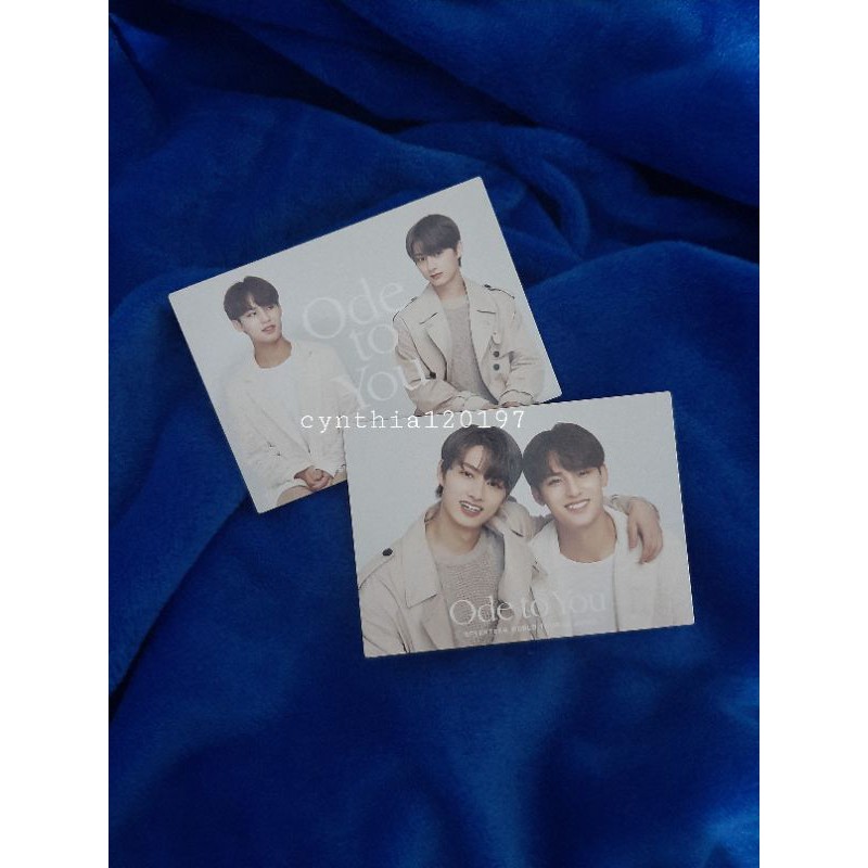 (Read Desc) Set - Seventeen Ode to You Japan Trading Card TC OTP GyuJun (Mingyu Jun)