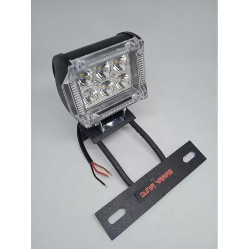 paket lampu depan strobo+breket kedudukan rx-king+lampu belakang rx-king