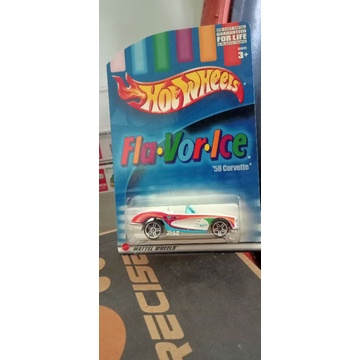 hotwheels 58 Corvette open hood
