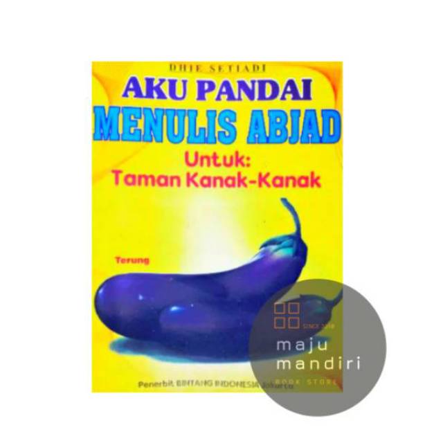 Buku Aku Pandai Menulis Abjad Untuk TK/Paud